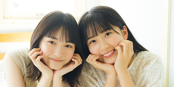 ≒JOY天野香乃愛＆山野愛月、最年少“マブダチ”コンビで初ペアグラビア