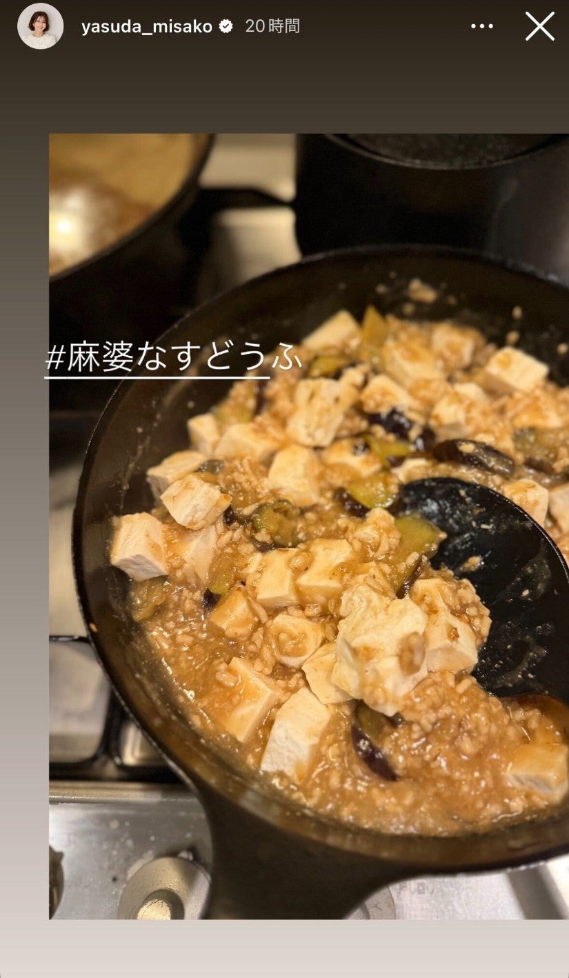 安田美沙子Instagramストーリーズより