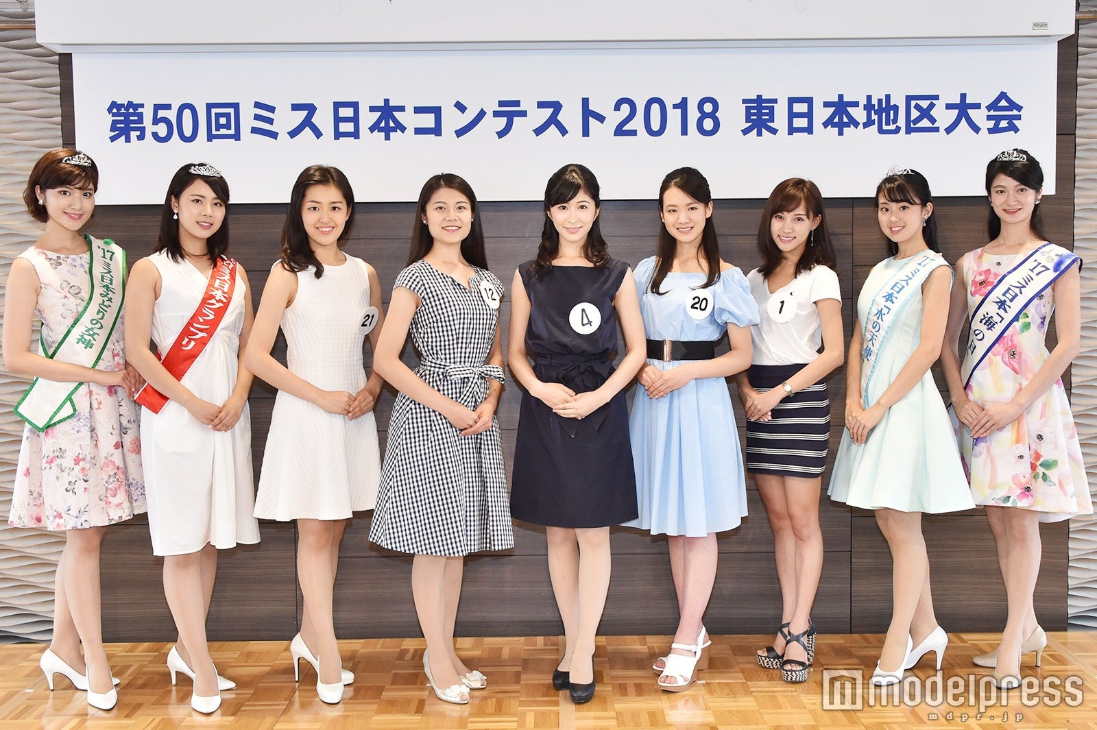 コンテストの様子（C）モデルプレス