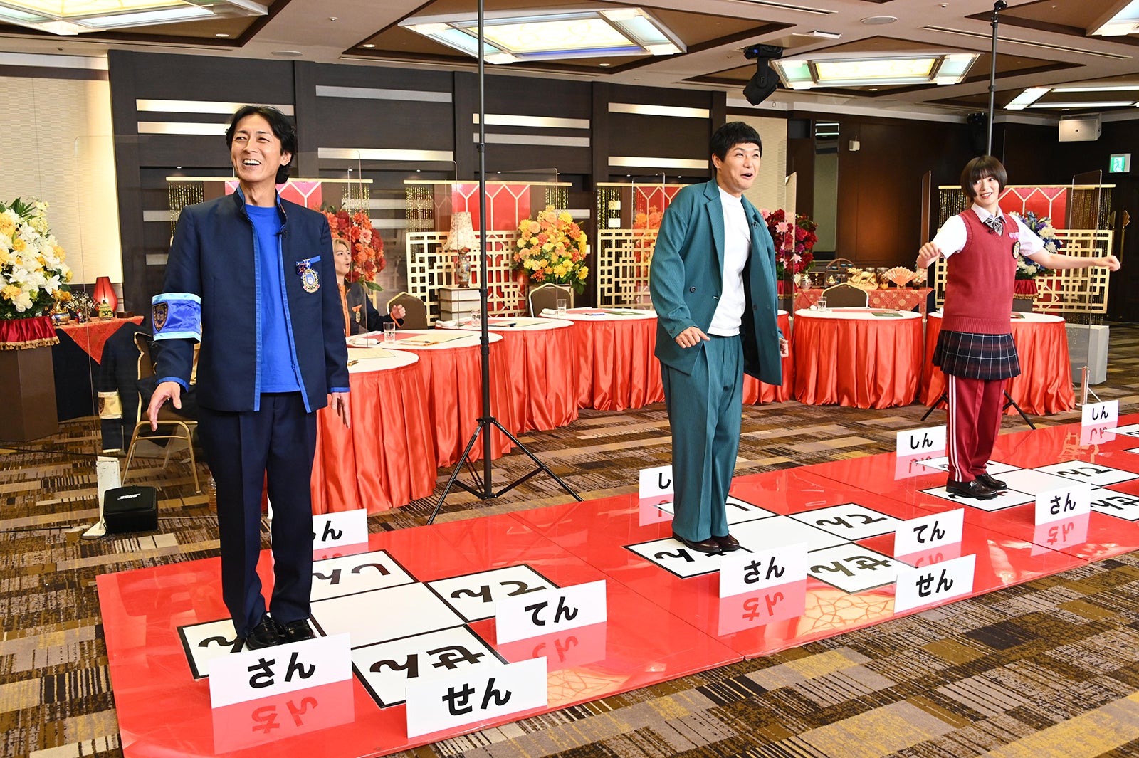 矢部浩之、もう中学生、池田エライザ（C）日本テレビ