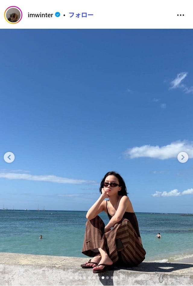 ウィンターInstagramより