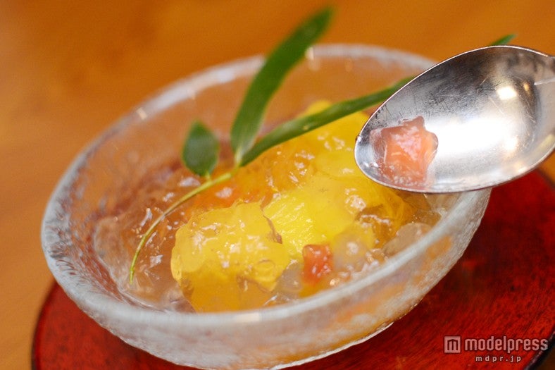 星形のタピオカ入り