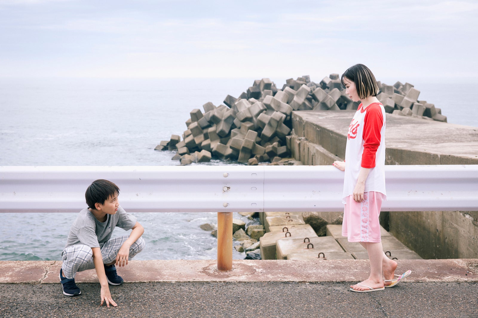 大角英夫、宮崎優「ライオンの隠れ家」第1話（C）TBS