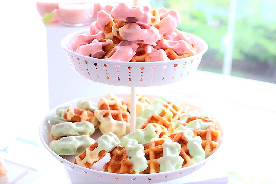 サマーデザートブッフェ ワッフル