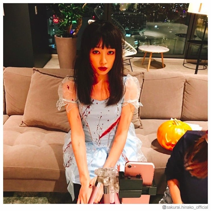 桜井日奈子、キュートなハロウィンコスに「可愛いゾンビ」「大人っぽい」と反響
