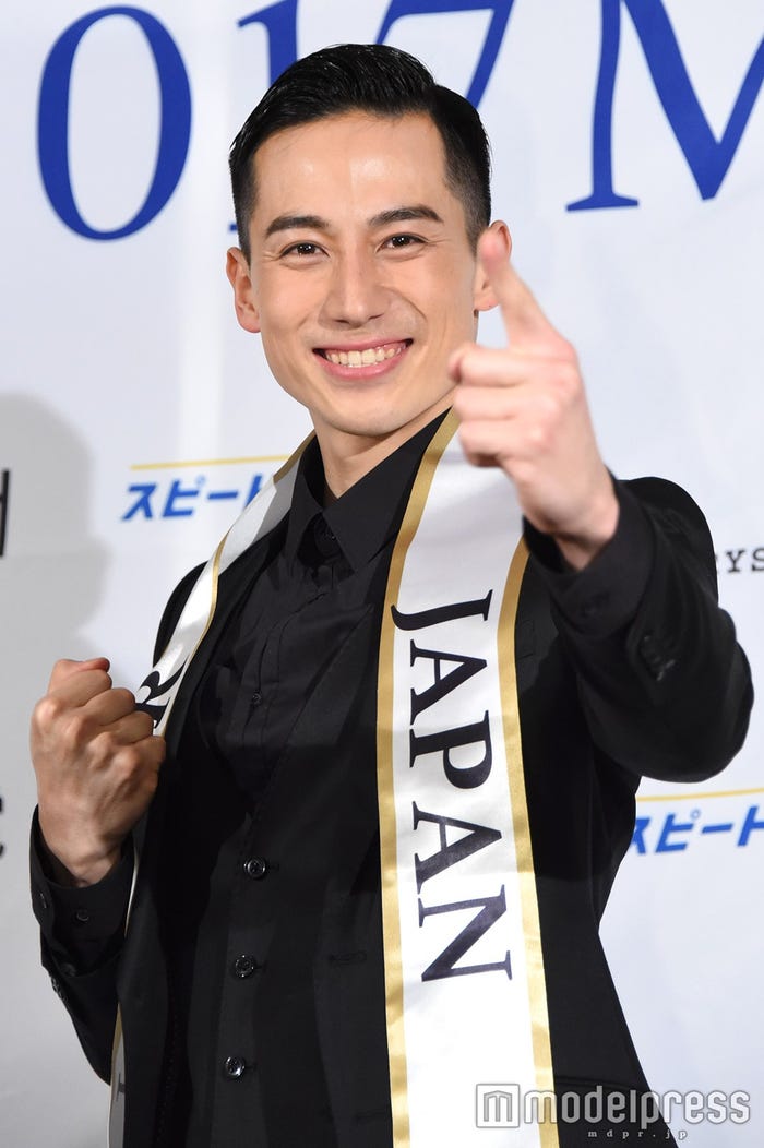 「2017ミスター・ジャパン」松浦泰山さん (C)モデルプレス