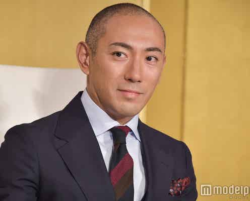 市川海老蔵、長女・麗禾ちゃんと“顔出し”2ショット「麻央さんの面影が…」と反響
