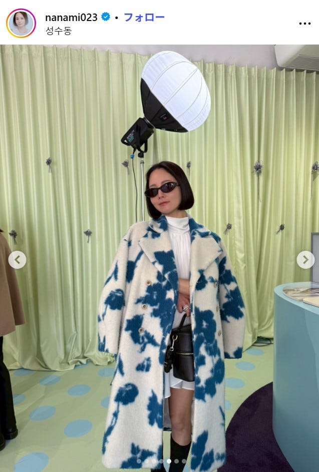 奈々未Instagramより