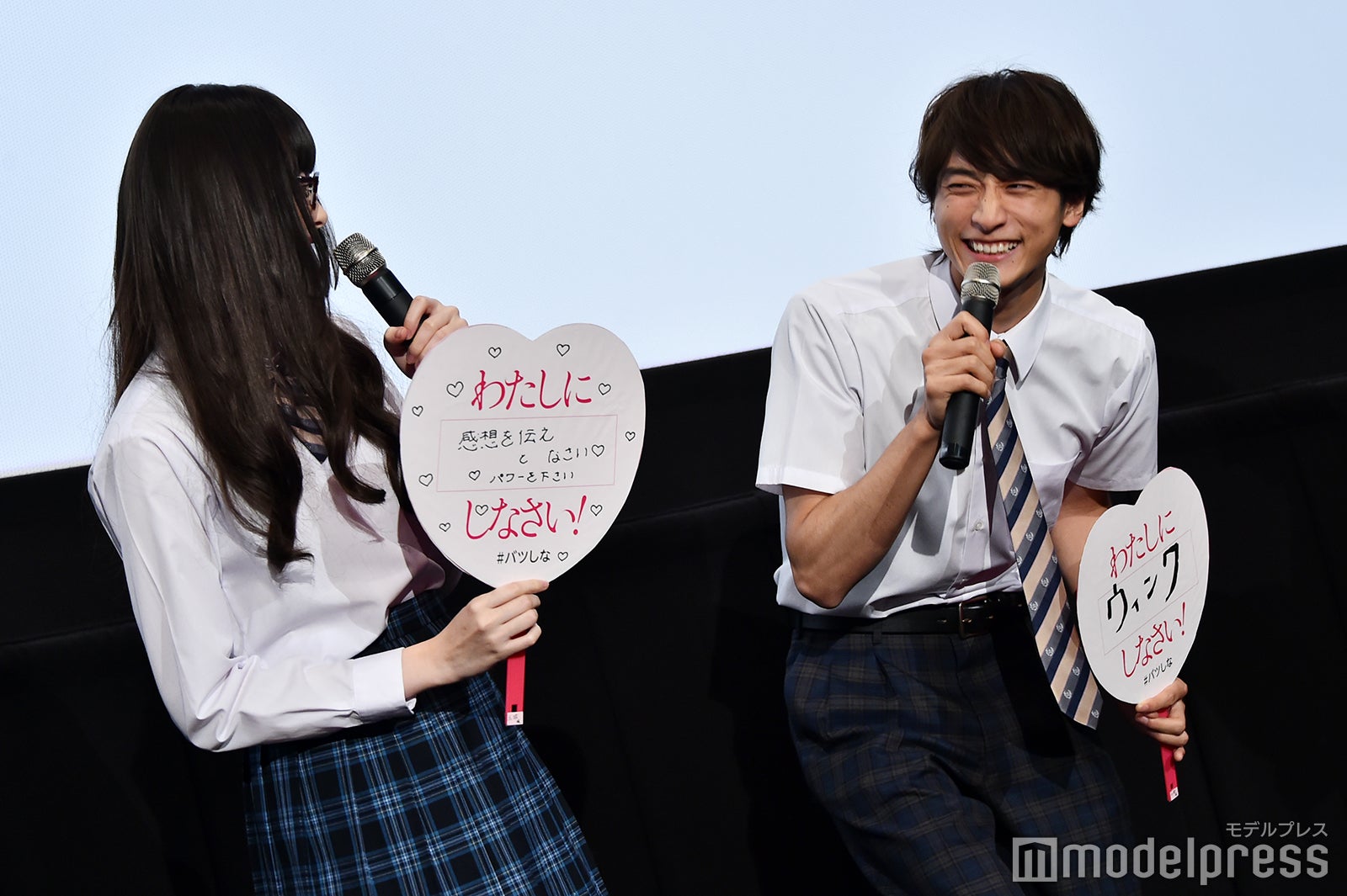 会場から一斉にウィンクを浴び「受け止めきれないー！」と小関裕太（C）モデルプレス