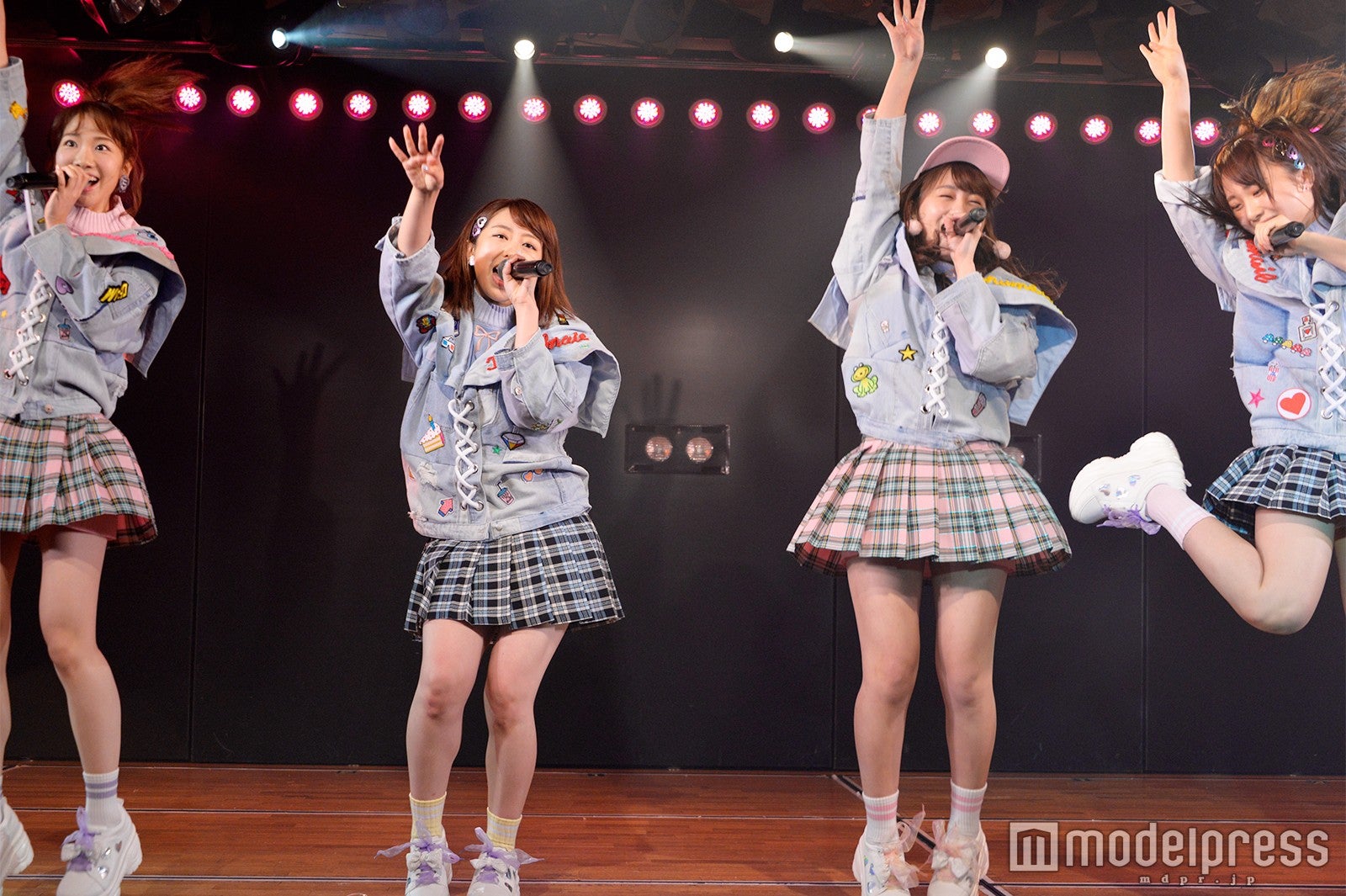 柏木由紀、峯岸みなみ、小嶋真子、高橋朱里／AKB48「サムネイル」公演（C）モデルプレス