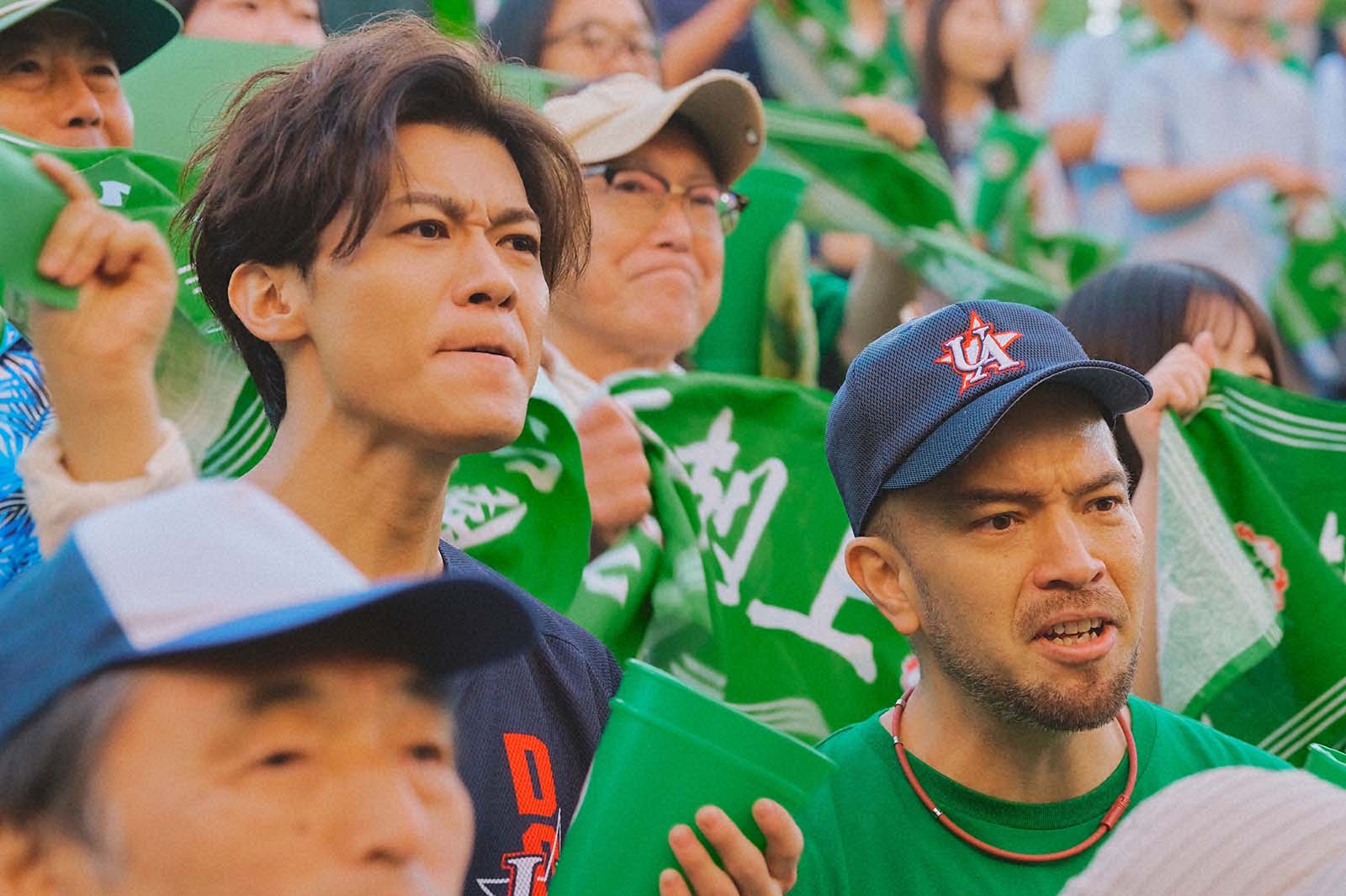 新浜レオン、山本浩貴「下剋上球児」第9話より（C）TBSスパークル／TBS  撮影：Len