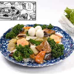 『めぞん一刻』 響子さんのレバニラ中華丼¥1,390（C）高橋留美子／小学館