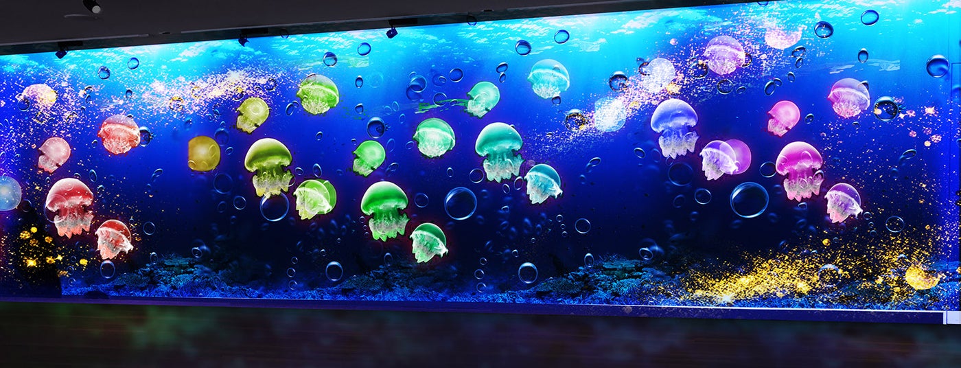 クラゲのワルツ／画像提供：仙台うみの杜水族館