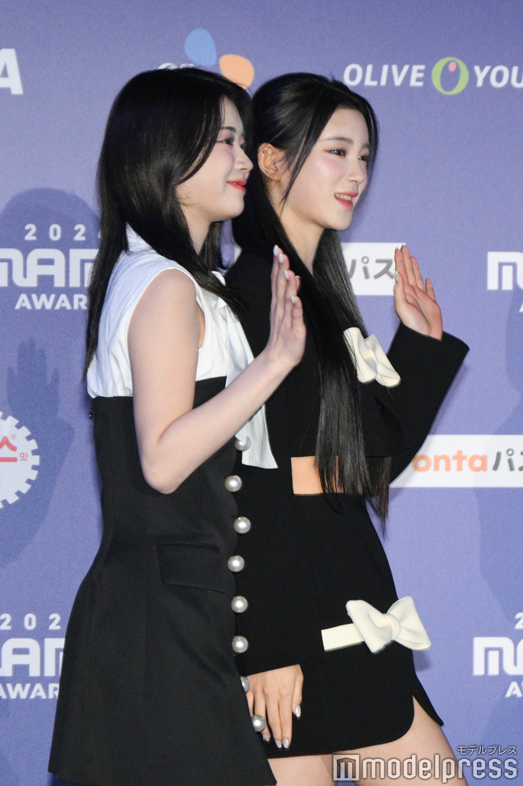 KOKONA（佐々木心菜）、MIU（櫻井美羽）（C）モデルプレス