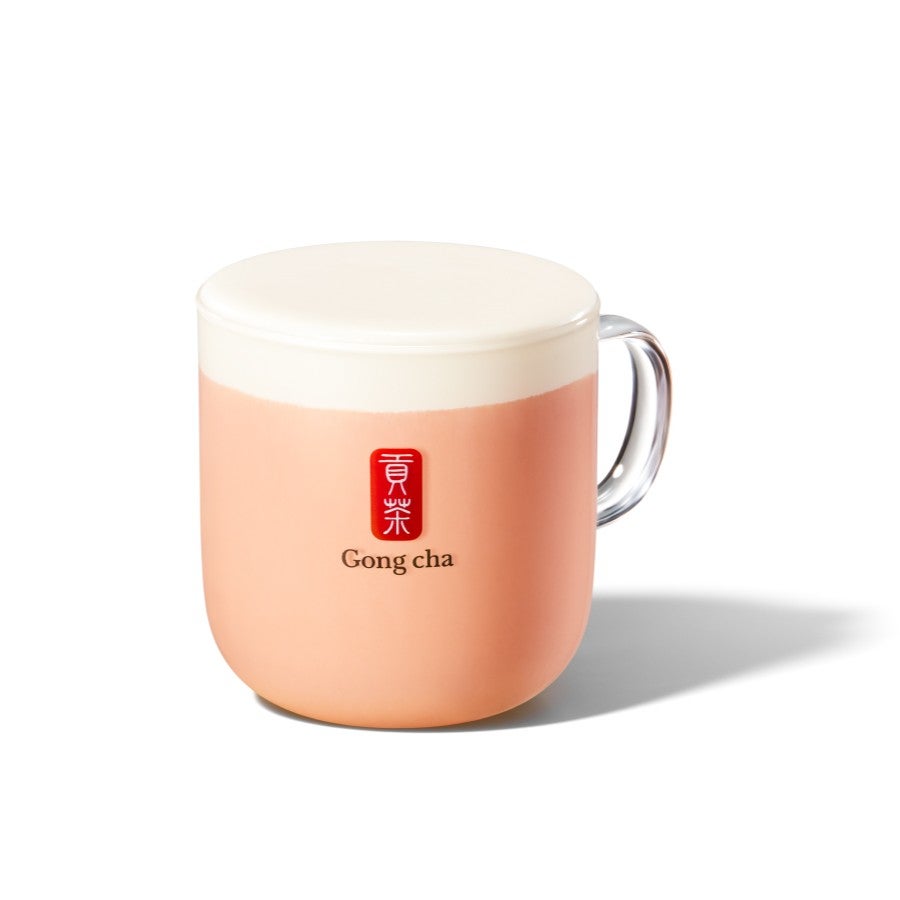 HOTあまおう（R）ホリデー クリーミー ミルクティー（HOT/S） 640円（提供写真）