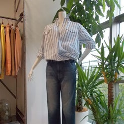 純国産の「ウォードブルー」18年春夏 ワイドパンツ軸