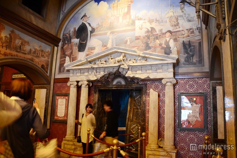 「タワー・オブ・テラー」記念撮影ポイント／「ディズニーウォーク2014」