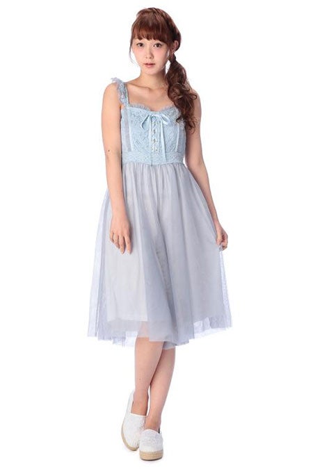 メッシュガウチョオールインワン「LIZ LISA」9,936円（税込）