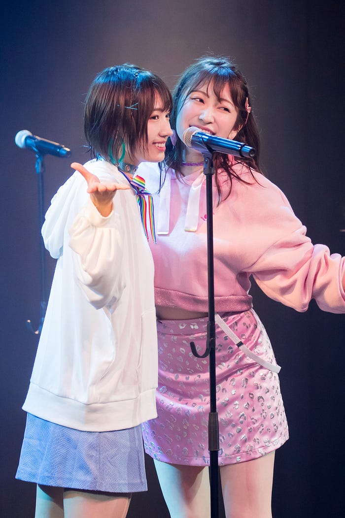 太田夢莉・吉田朱里 (C)NMB48