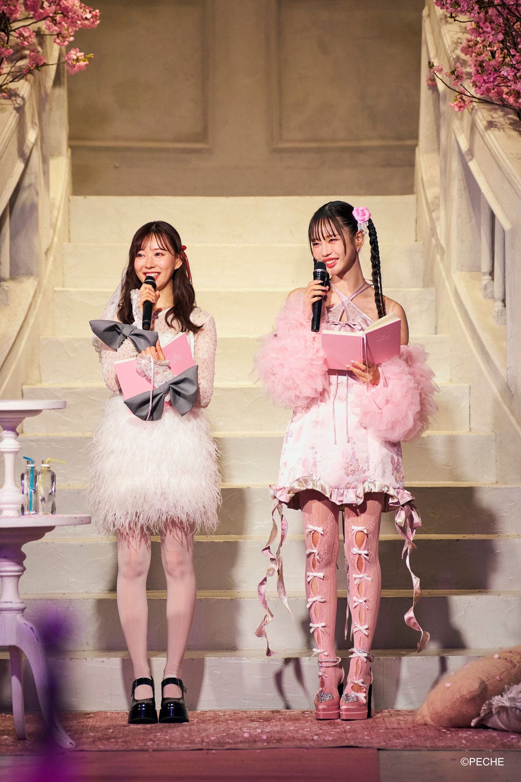 渡辺美優紀、中村里砂（提供写真）