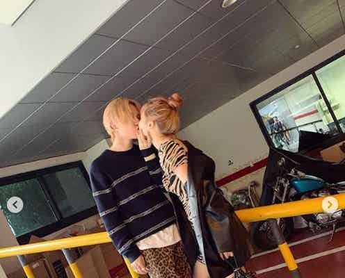 熱愛中ヒョナ&イドン、“顎クイキス”ショットが「ロマンチックすぎ」と話題に
