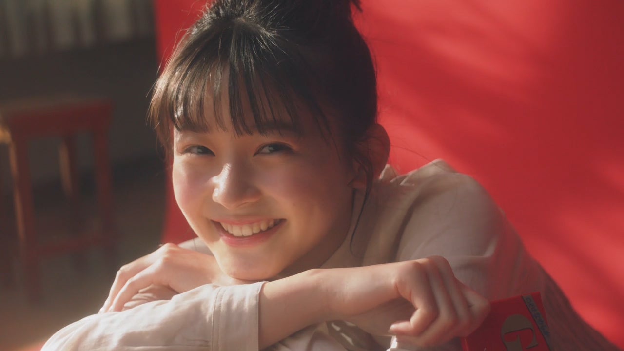 久間田琳加／新CMより（提供写真）