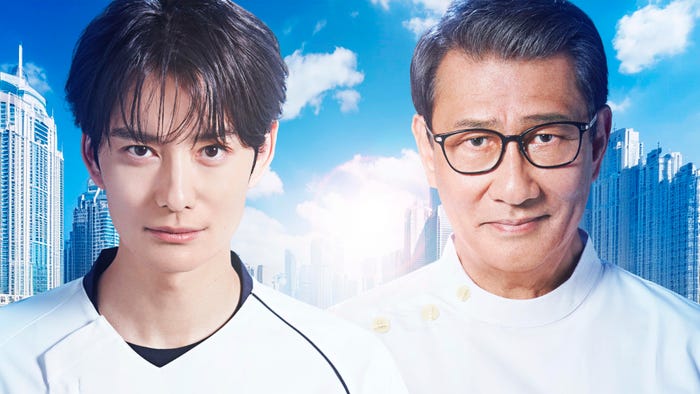 岡田将生、中井貴一(C)テレビ朝日