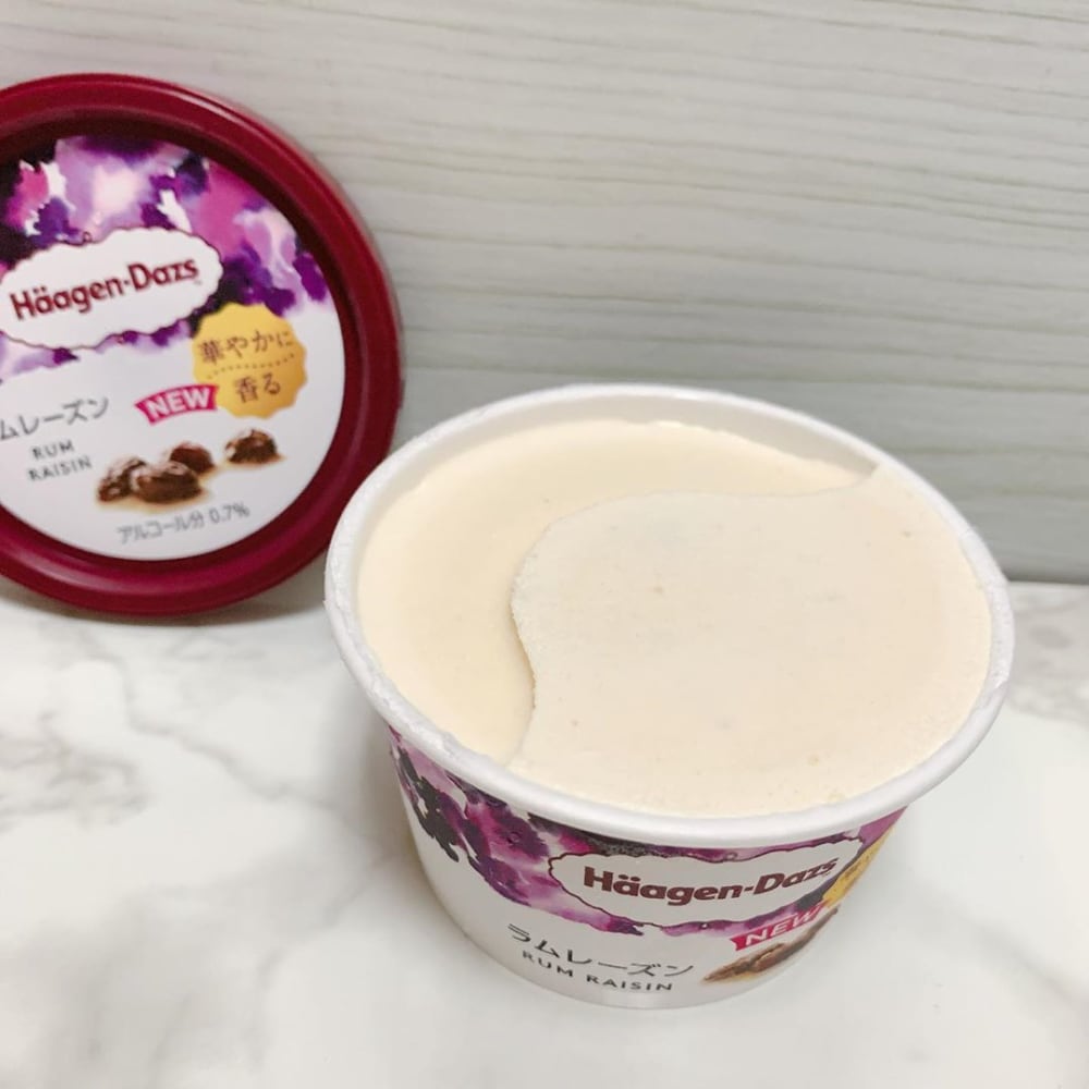 ハーゲンダッツラムレーズン