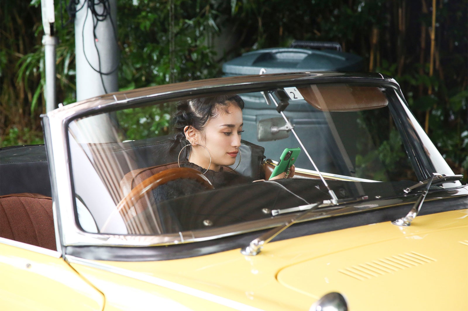 YURINO／「THANK YOU」MV撮影オフショット（提供画像）