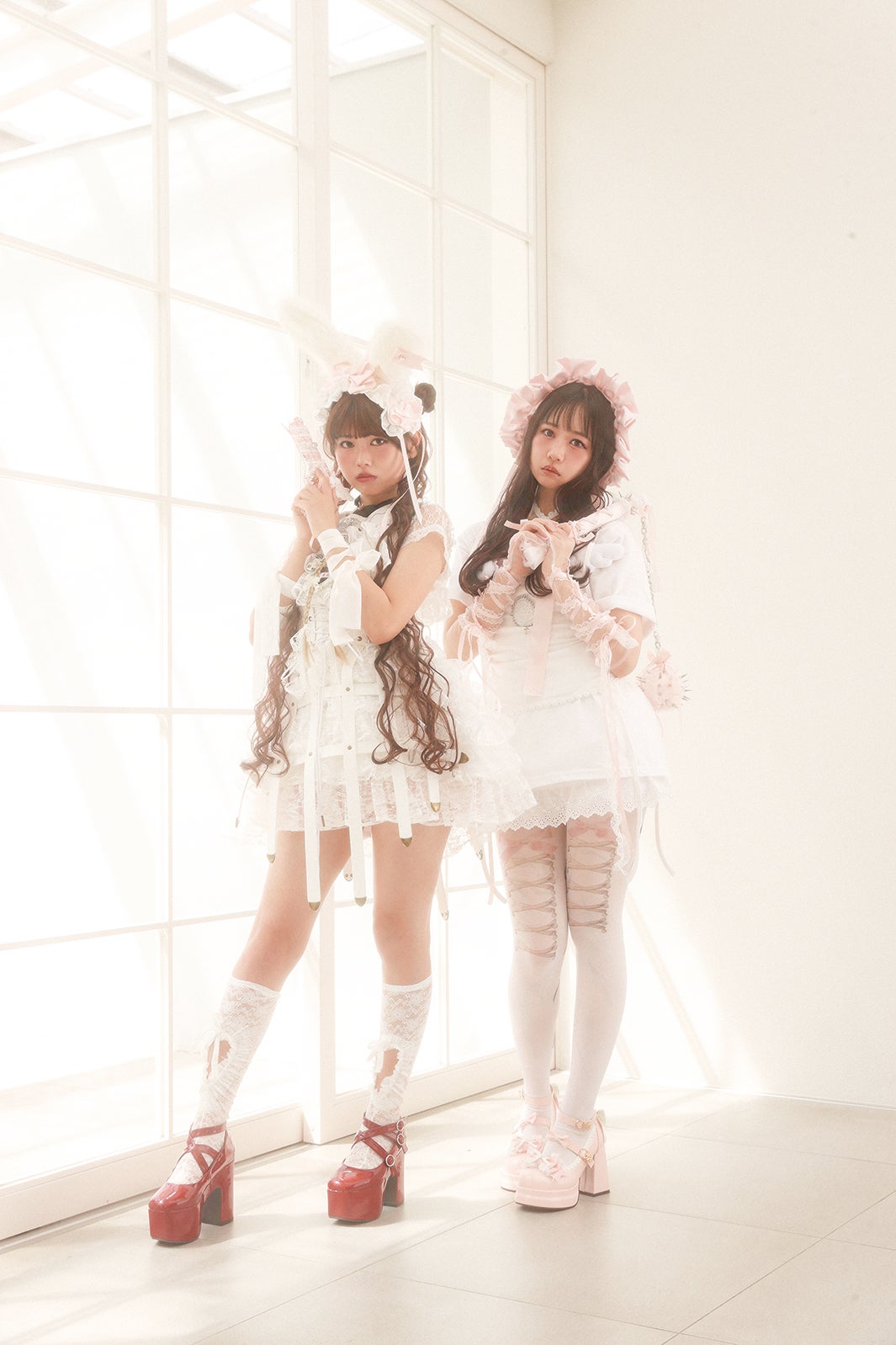 長浜広奈、松本かれん「LARME」067 Winter（提供写真）