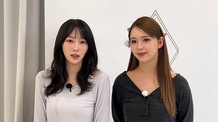 越智ゆらの、藤田ニコル(提供写真)