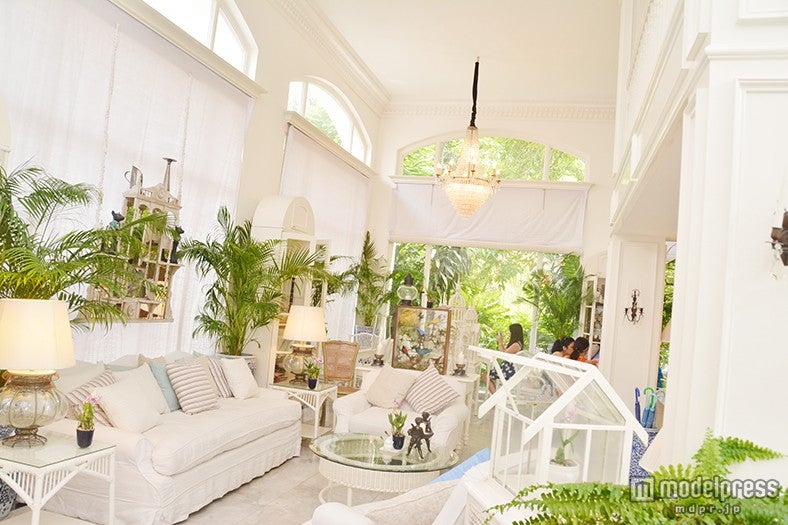 お屋敷のように広々した空間