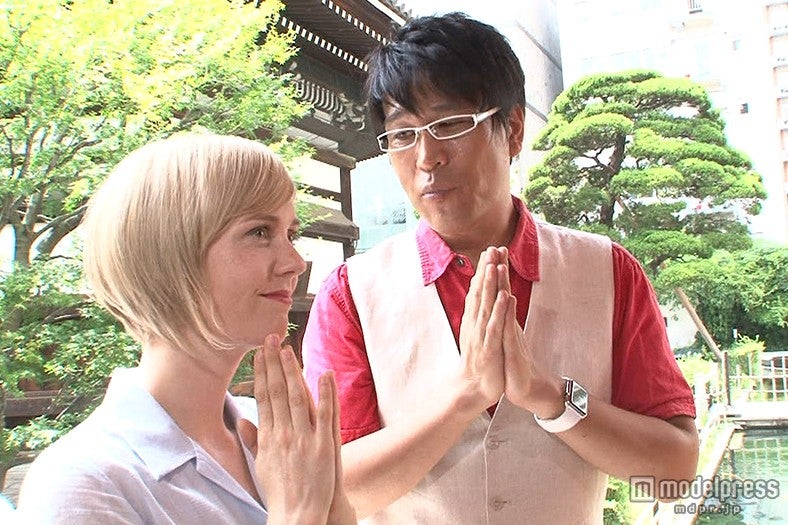 震えるほど感動したシャーロット・ケイト・フォックス（画像提供：テレビ朝日）【モデルプレス】