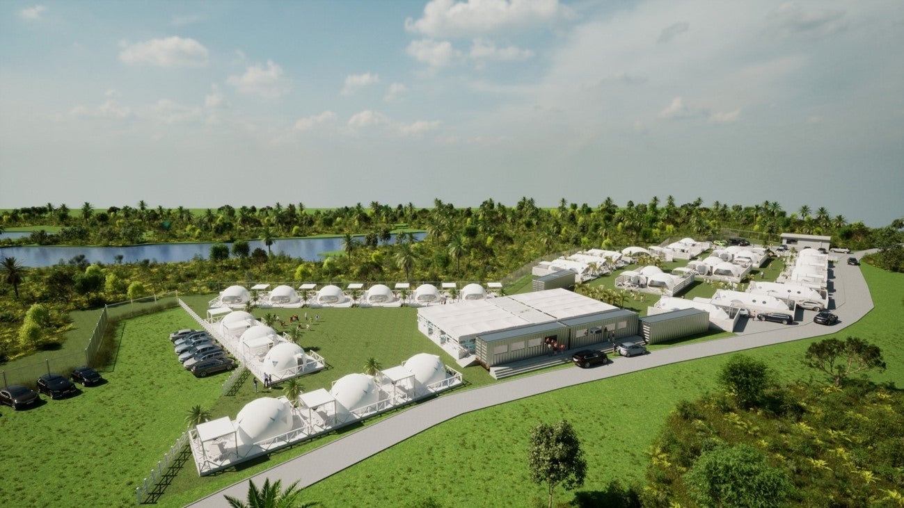 沖縄・宮古島市最大規模のグランピング「グランテックリゾートヘブン」2023年3月開業