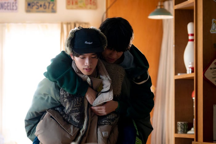 森愁斗、山下幸輝 「君の花になる」第3話より(C)TBS