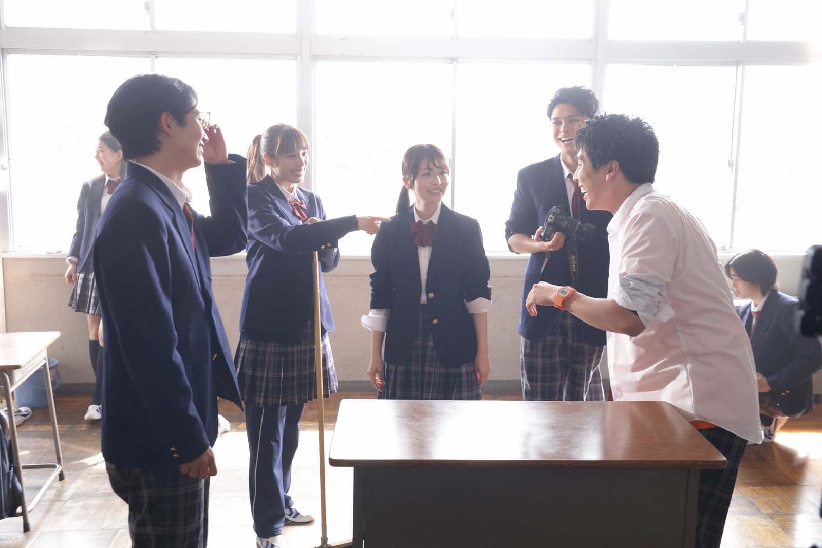 （左から）綱啓永、広瀬アリス、長濱ねる、眞栄田郷敦、坂東龍汰「366日」第3話より（C）フジテレビ