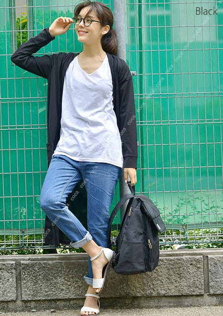 ブラックリュック「coca」2,790円 (税込)