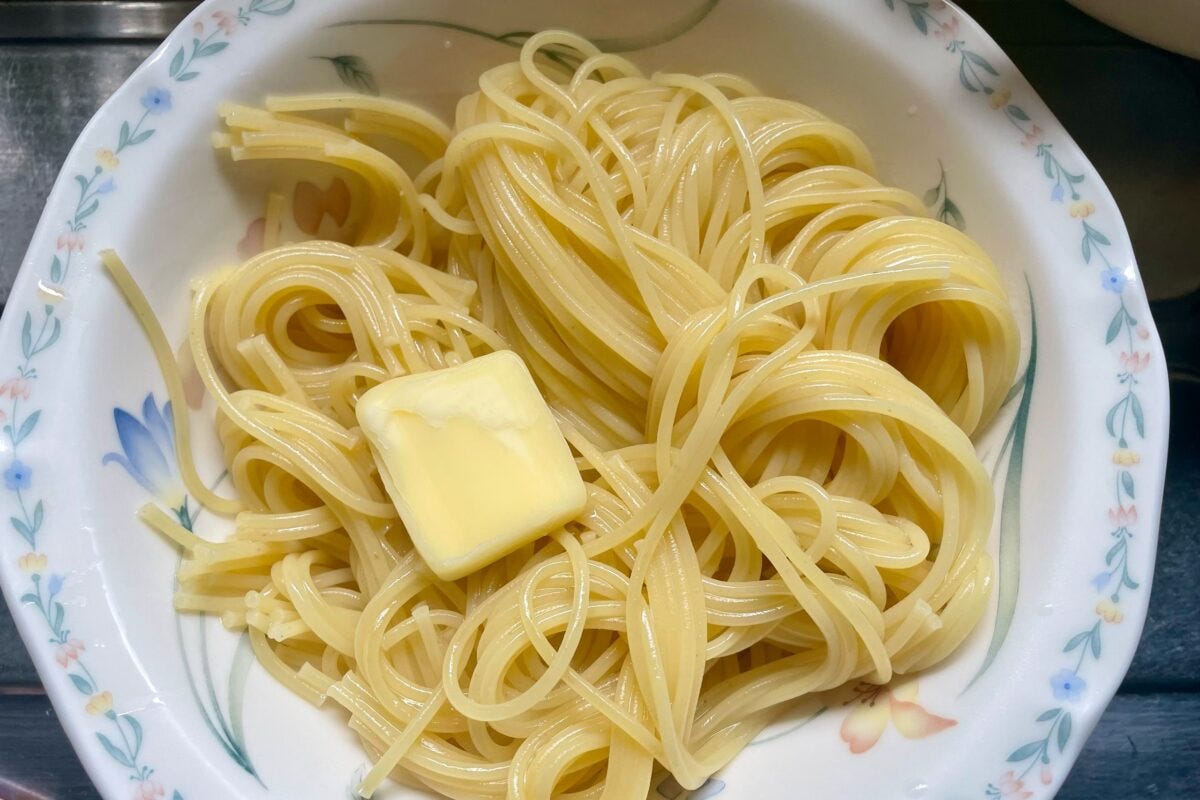 限界爆速納豆パスタ