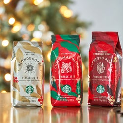 「スターバックス」から、ホリデー気分を盛り上げる3種のクリスマスブレンドが登場!