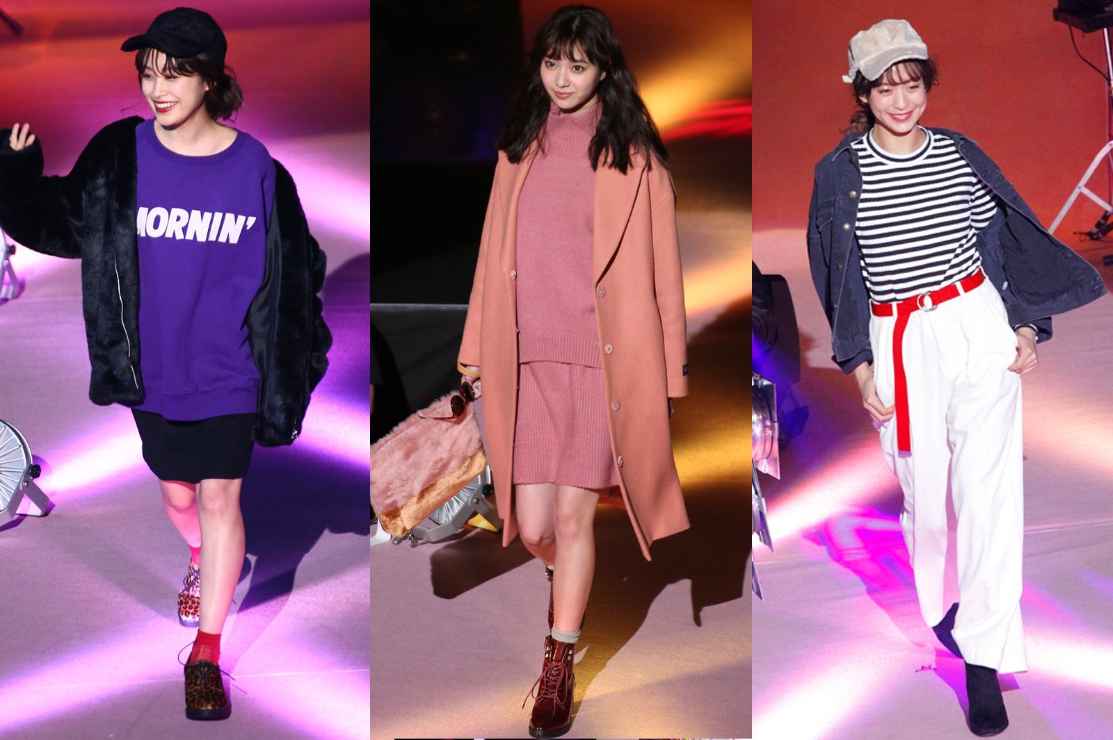 新川優愛がサプライズ！高橋愛、野崎萌香ら人気モデルが華やかランウェイ