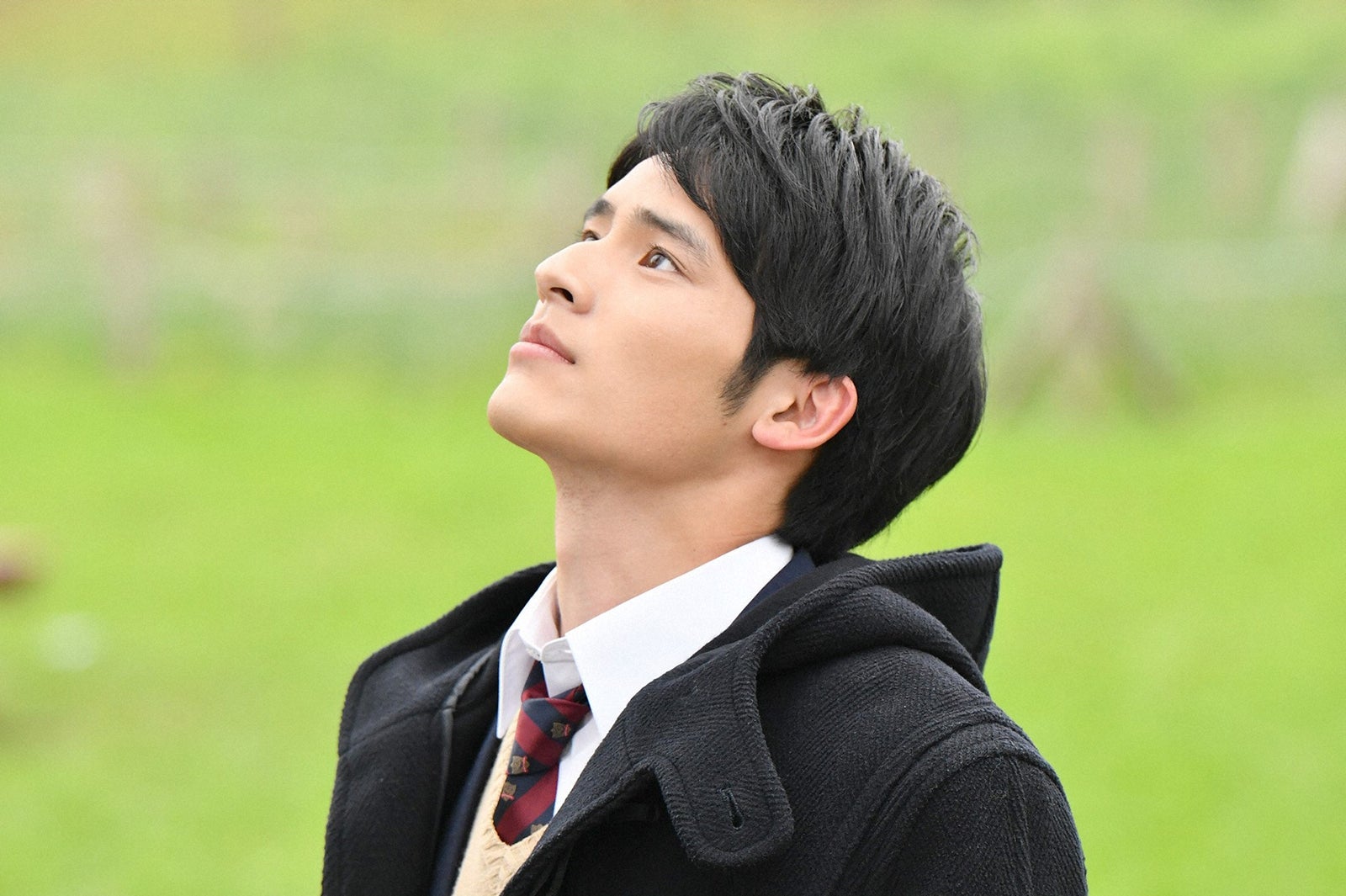 岡田健史／「中学聖日記」より（C）TBS