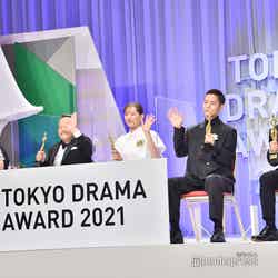（左から）江口のりこ、西田敏行、綾瀬はるか、窪田正孝、柳楽優弥（C）モデルプレス