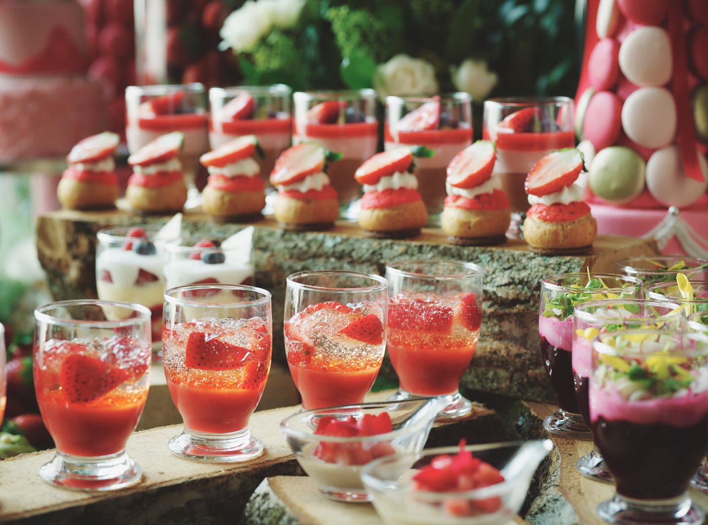 いちごスイーツビュッフェ／画像提供：コンラッド東京