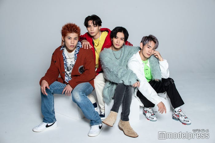 (左から)後藤拓磨、神谷健太、川村壱馬、浦川翔平(C)モデルプレス