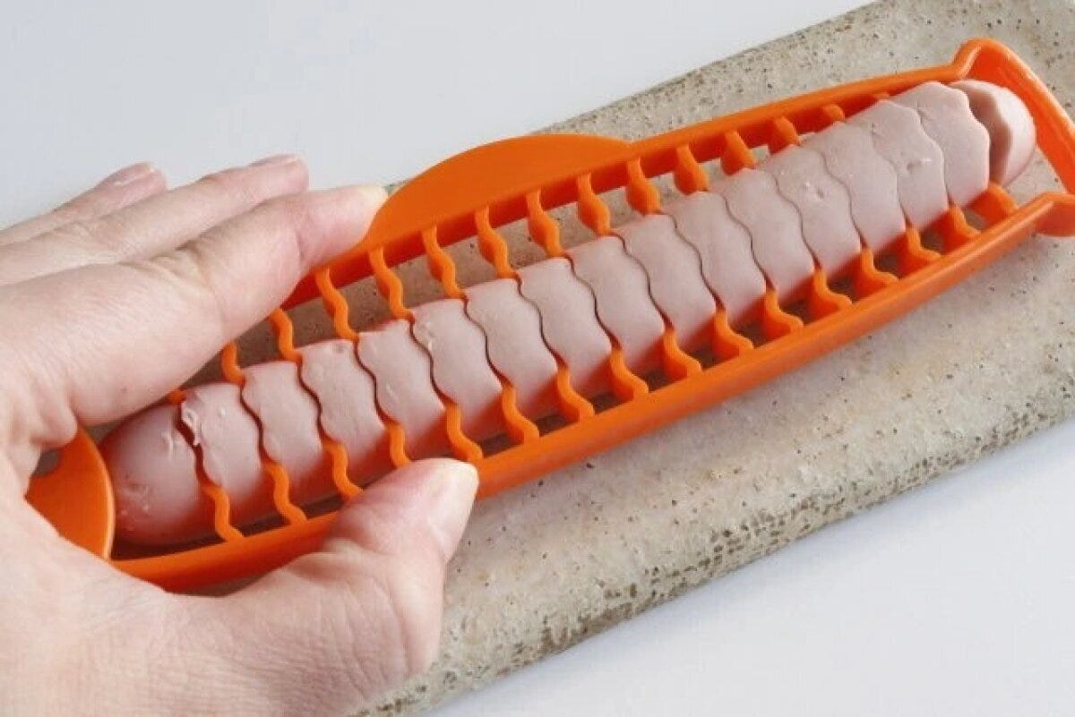 ダイソー　なみなみスライス　使用例