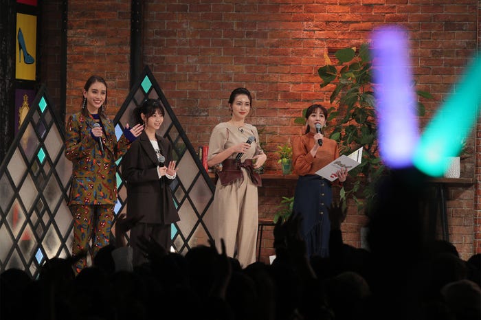 滝沢カレン、西野七瀬、長谷川京子、田中みな実 (提供写真)