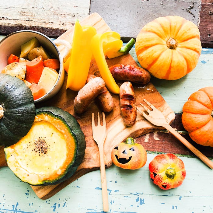 ハロウィンチーズフォンデュ/画像提供:柏原歩