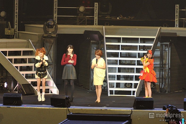 中澤裕子、矢島舞美、田中れいならが登場／『モーニング娘。コンサートツアー秋 GIVE ME MORE LOVE ～道重さゆみ卒業記念スペシャル～』