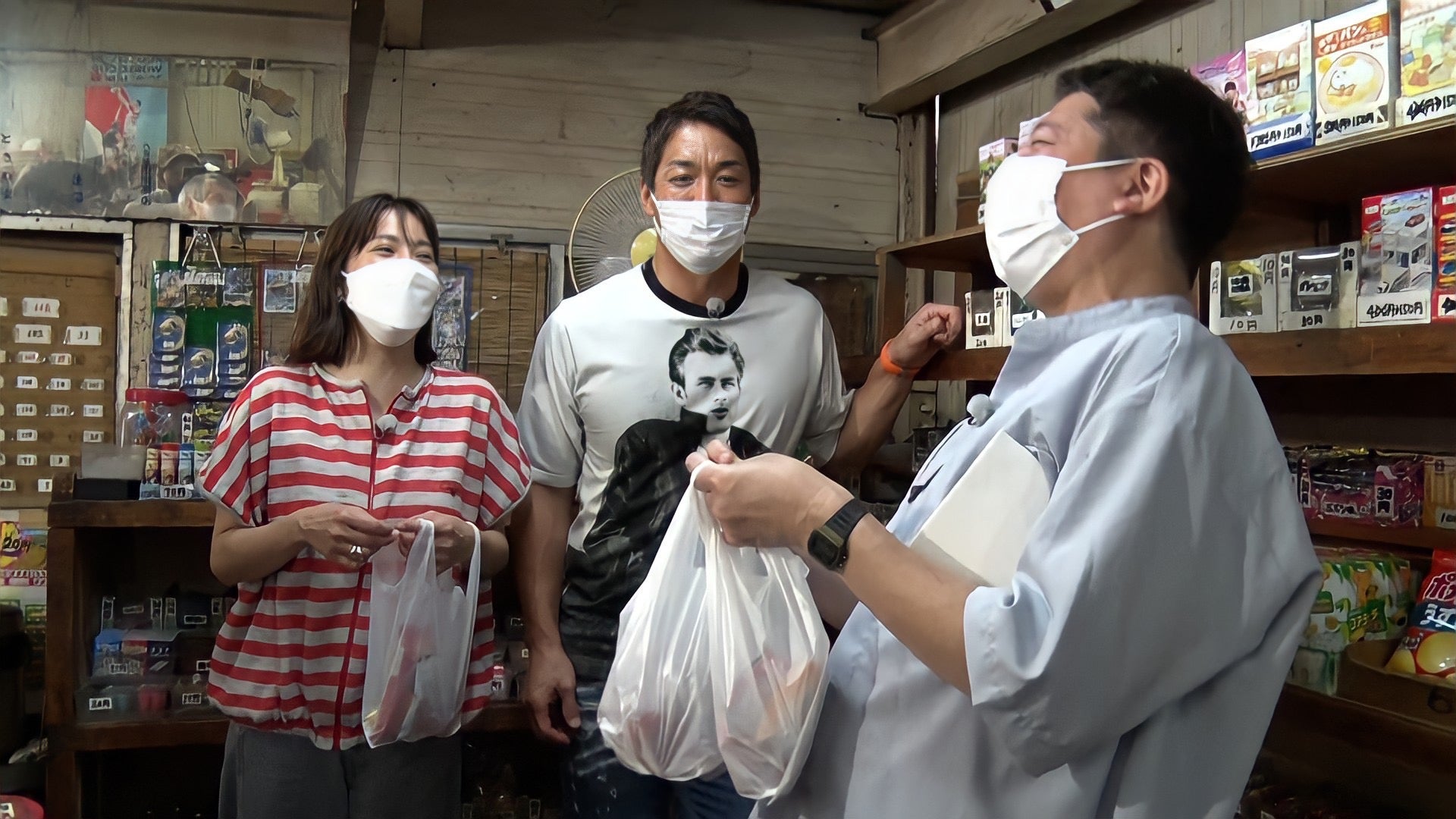 中村アン、長嶋一茂、高橋茂雄 （C）テレビ朝日