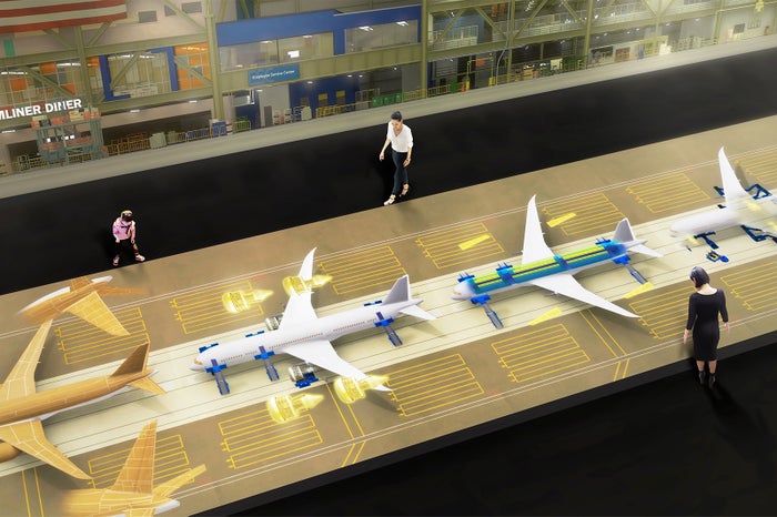 ボーイングファクトリー／画像提供：中部国際空港